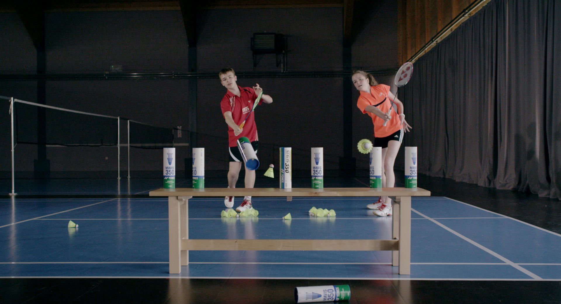 Shuttle Time: Badminton zu Gast in der Schule