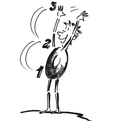 Konzentration – Koordinative Übungen: Arme gestalten Raum