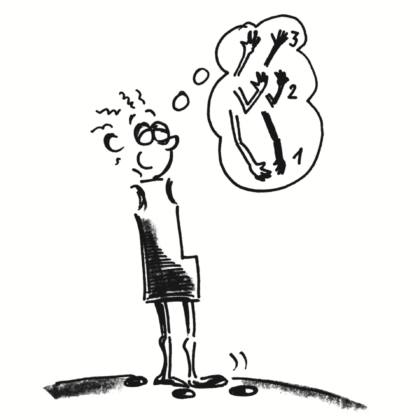 Konzentration – Koordinative Übungen: Armbewegungen vorstellen