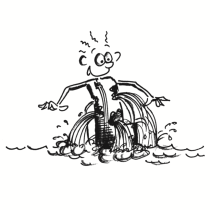 Konzentration – Atemübungen: Bucht mit Höhlen