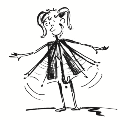 Konzentration – Atemübungen: Schirm aufspannen