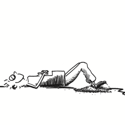 Konzentration – Verspannungen lösen: Hosen aus Sand