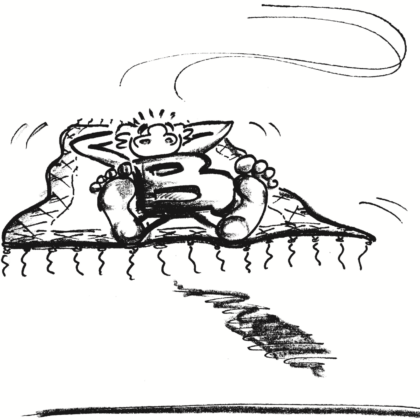 Konzentration – Verspannungen lösen: Fliegender Teppich