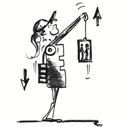 Konzentration – Verspannungen lösen: Lift fahren