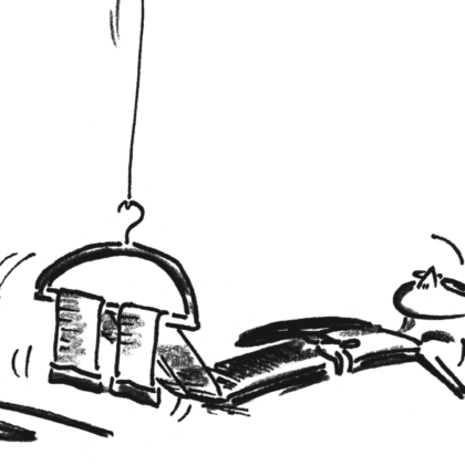 Konzentration – Verspannungen lösen: Kleiderbügel