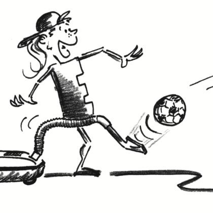 Konzentration – Trainingsalltag: Ball mit dem Chip