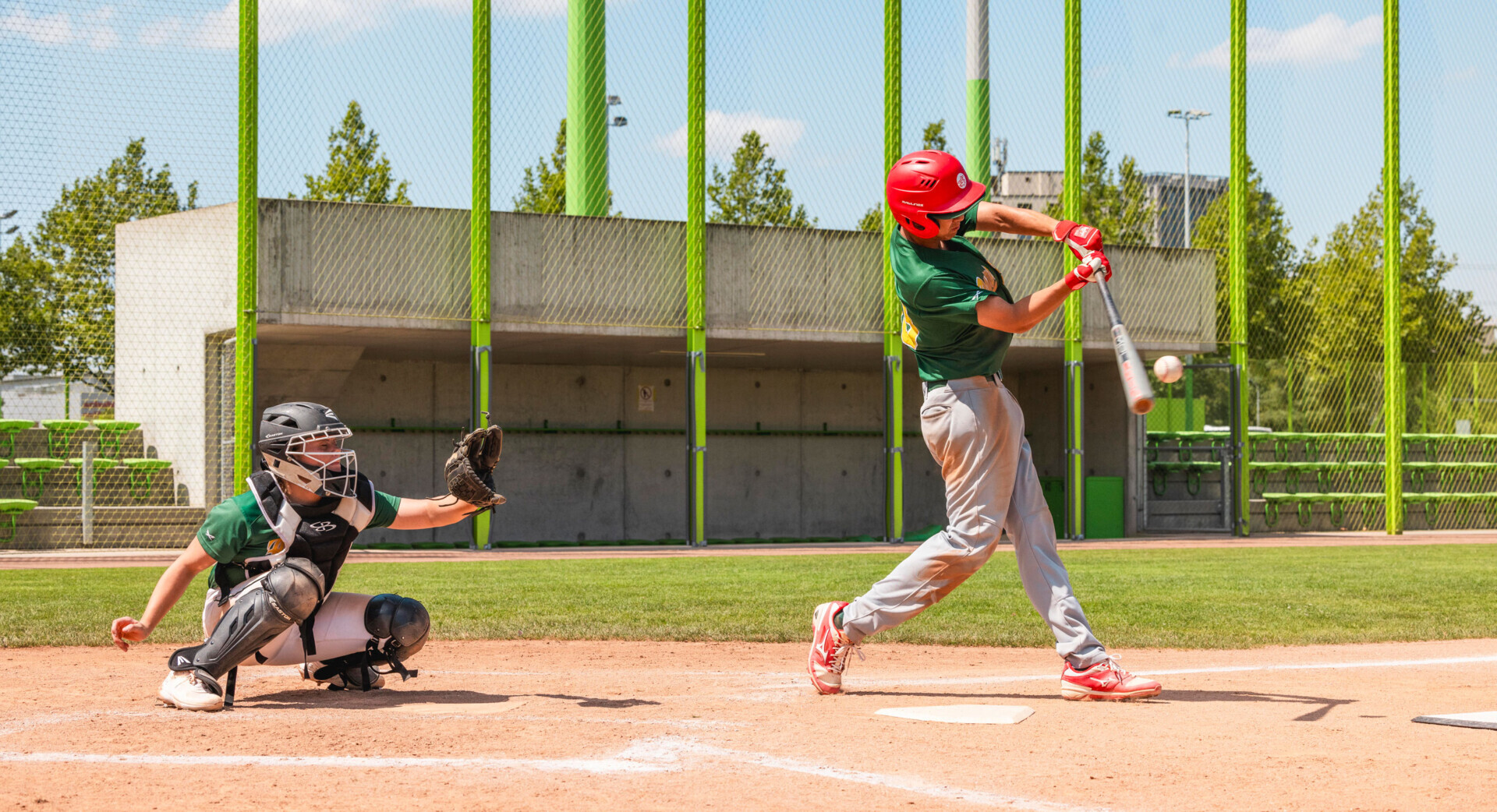 Enfants et adolescents lors de jeux et de formes d'entraînement pour le baseball et le softball. Photo : OFSPO / Charlène Mamie