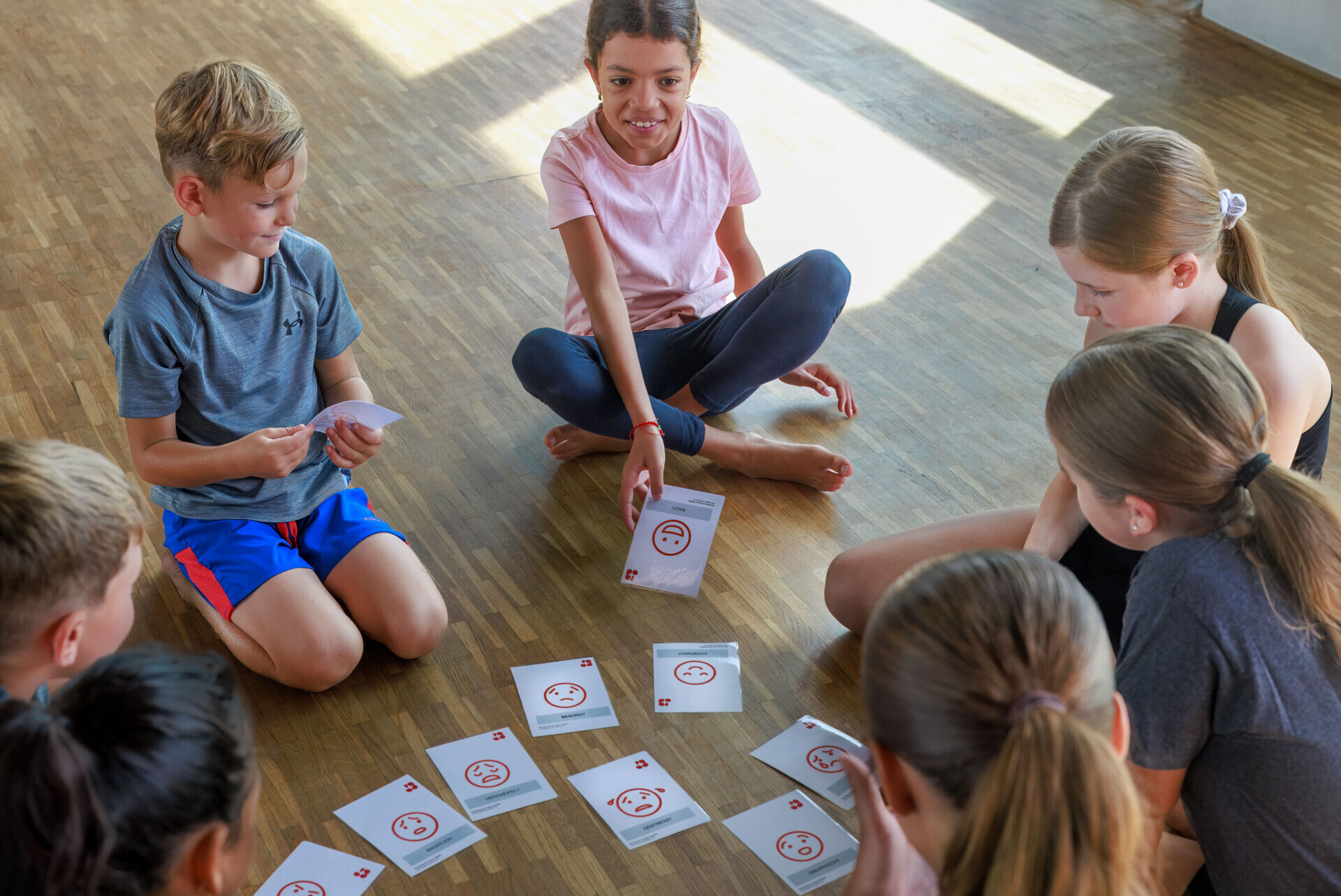 La foto mostra la forma di allenamento.