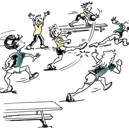 Über Teamwork zum Star: Good Practice – Grosse Spiele
