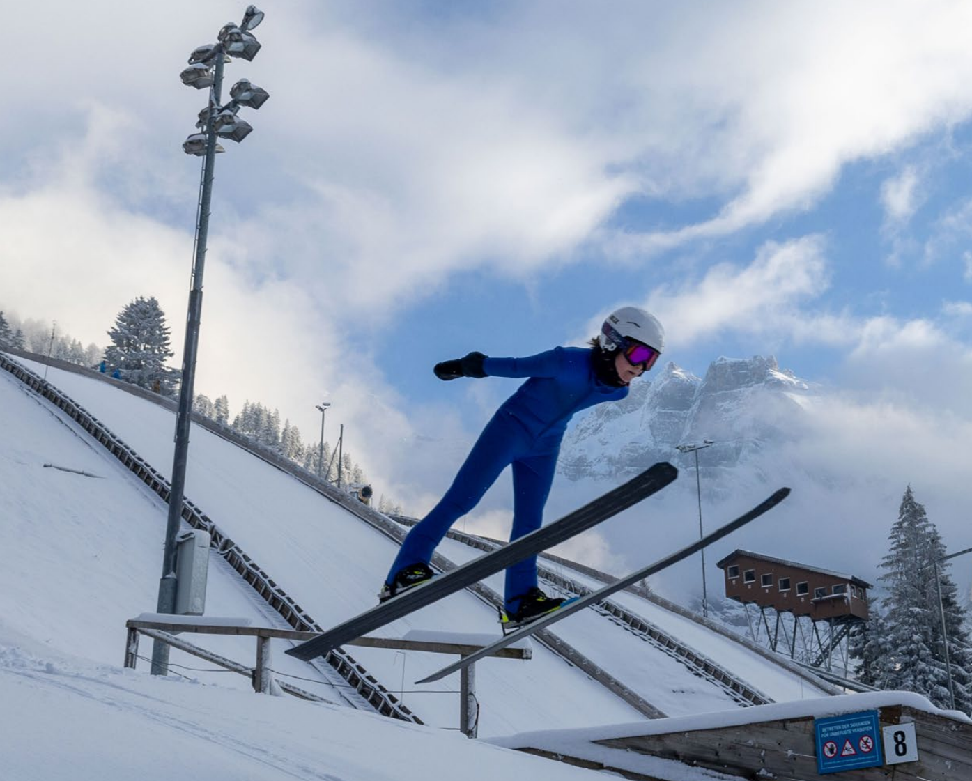 Saut à skis: Formes d’entraînement des formes caractéristiques