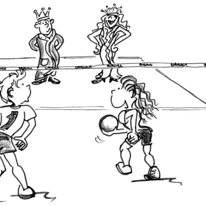 Mini-Faustball – Spielen: Spielformen