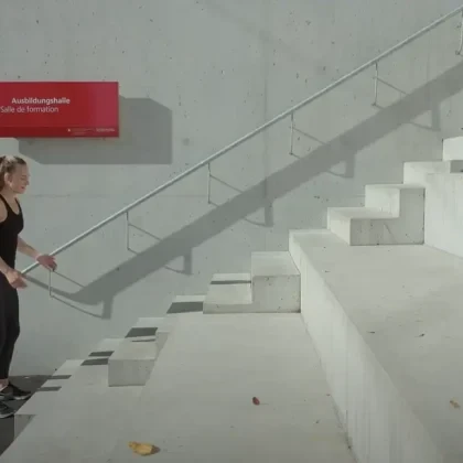 Power to Win – Good Practice: Stufe T1 – Konkretisieren – Explosivität – Sprünge – Beidbeinige Treppensprünge