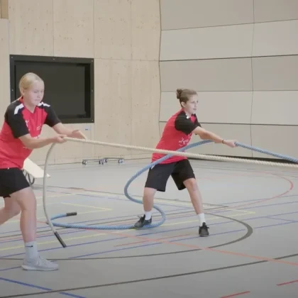 Power to Win – Good Practice: Stufe T1 – Eingrenzen – Kraft – Ziehen – Ruderbewegung verschiedene Zugbewegungen