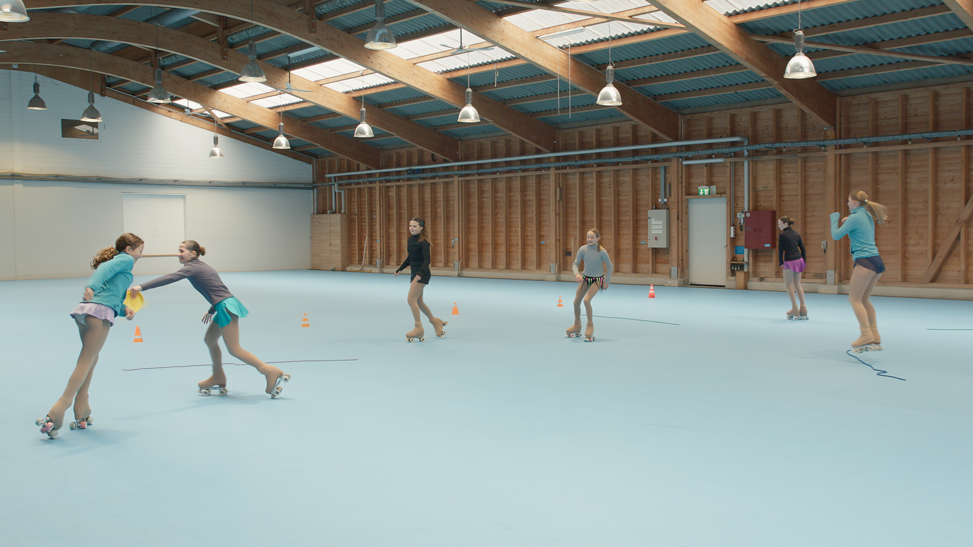 Les patineurs prennent leur impulsion sur une ou deux jambes. Après une phase aérienne coordonnée, ils se réceptionnent avec assurance, en amortissant et en stabilisant le mouvement. Une impulsion explosive permet d'atteindre une hauteur de saut et une vitesse de rotation optimales. Les sauts se distinguent par le type d'impulsion et de réception, leur hauteur et leur longueur ainsi que par la position et le mouvement en l'air.