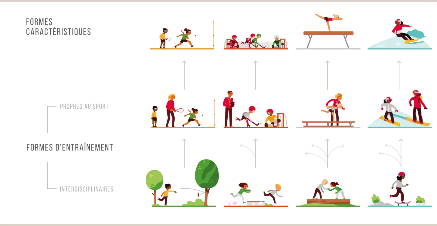 Formes caractéristiques et formes d'entraînement