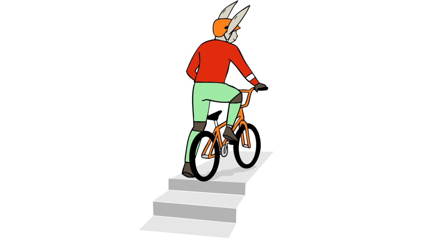 Se déplacer sur, avec et à côté du BMX avec habileté et créativité