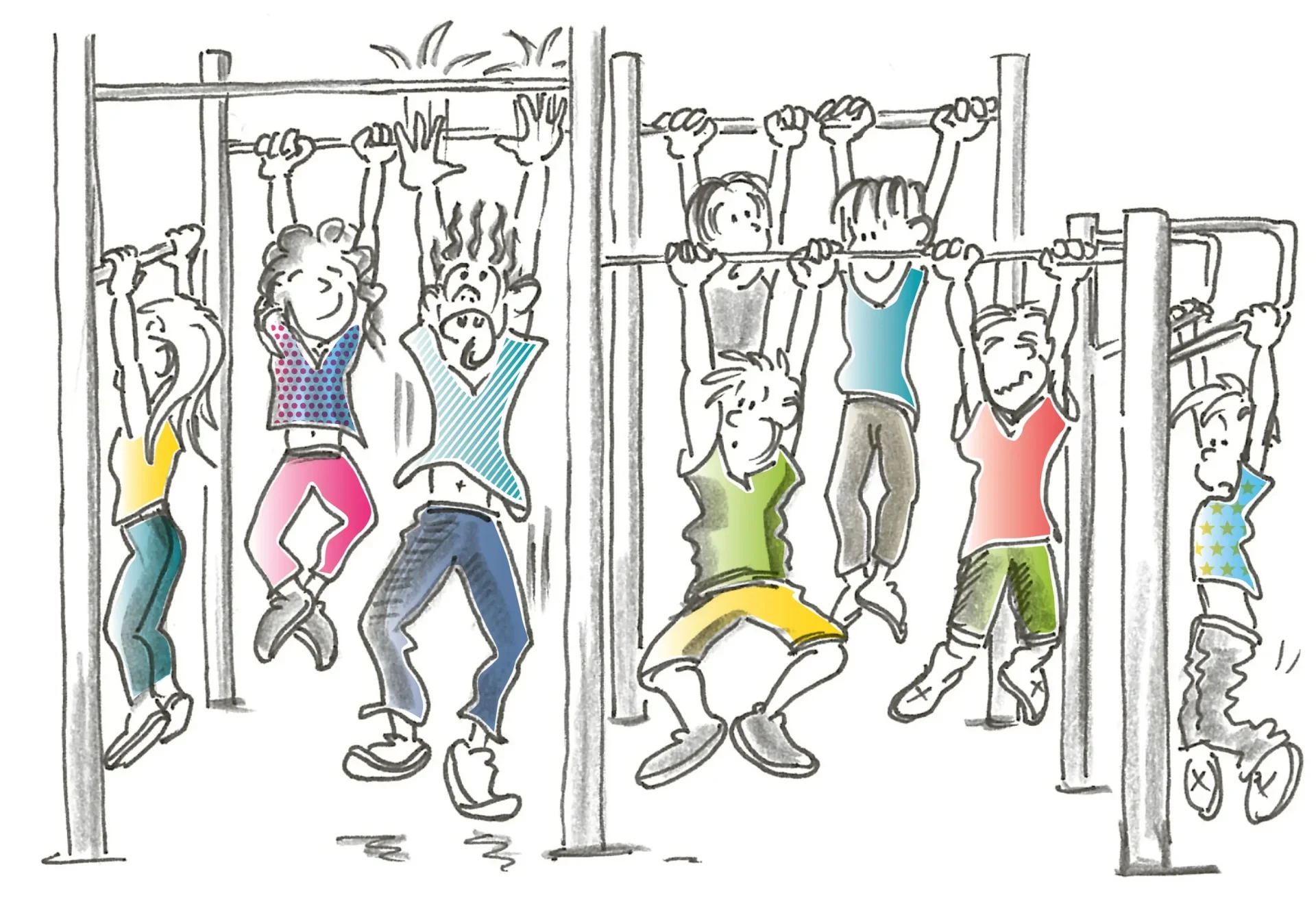 Streetworkout – Good Practice - Cool down: Abschluss-Challenge