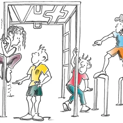 Streetworkout – Bewegung ohne Grenzen: Good Practice – Warm-up