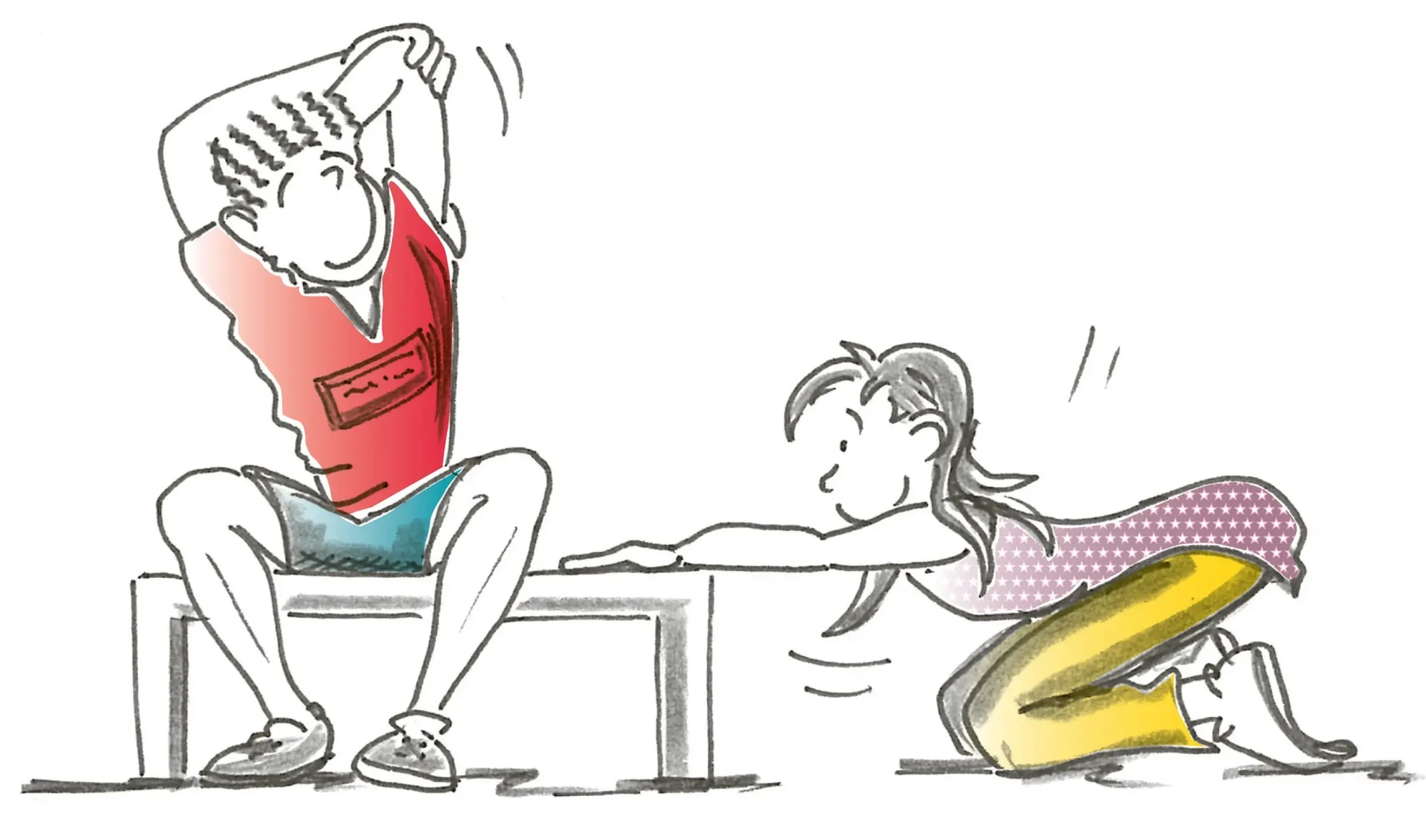 Street workout – Bonnes pratiques - Étirements – Top 3 des exercices: Bras/Épaules