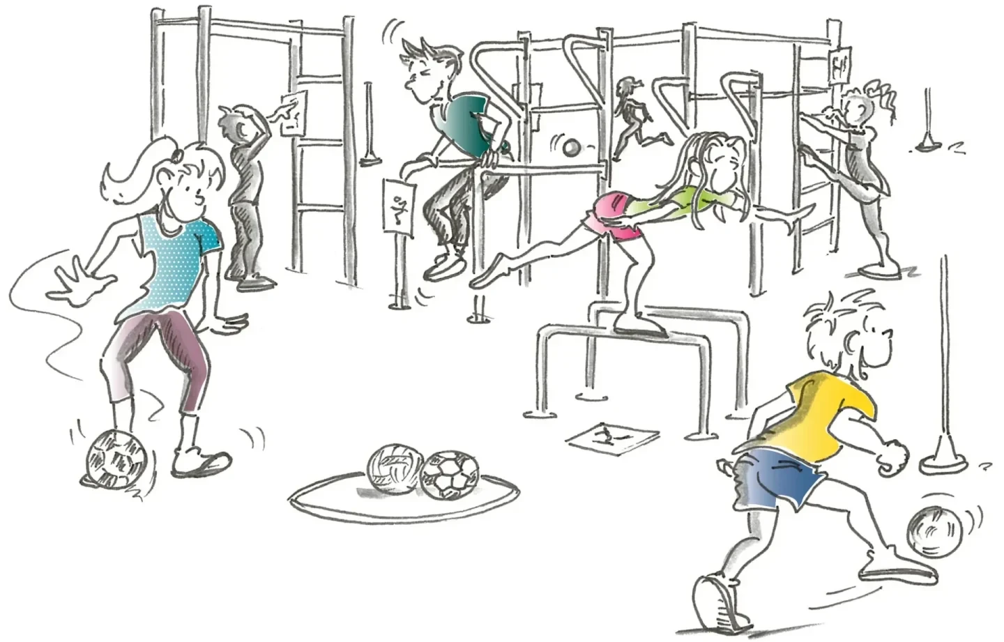 Streetworkout – Good Practice - Hauptteil: Streetworkout Vitaparcours