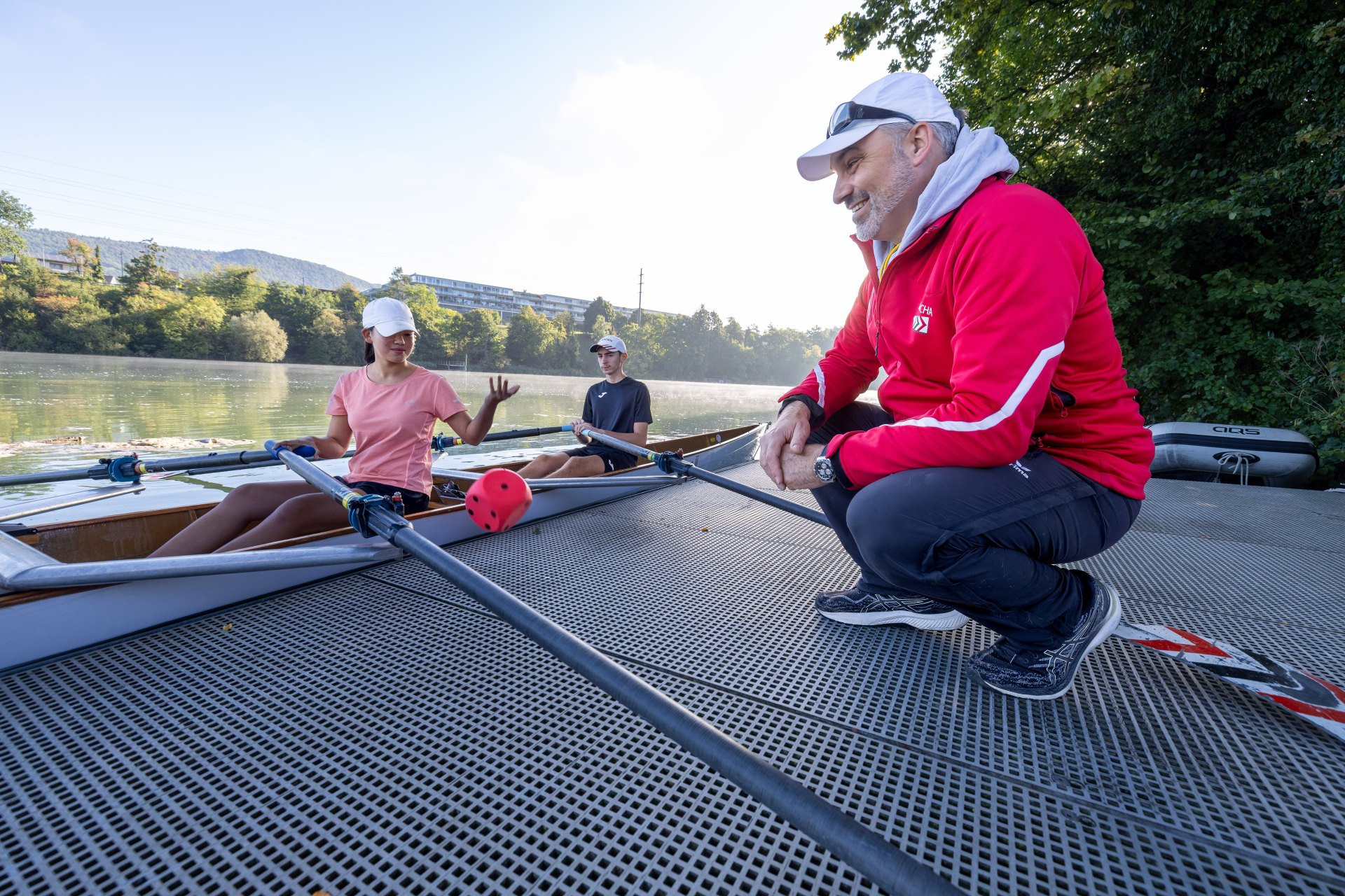Aviron – Ramer avec constance et efficacité dans différentes situations: Distances au dé