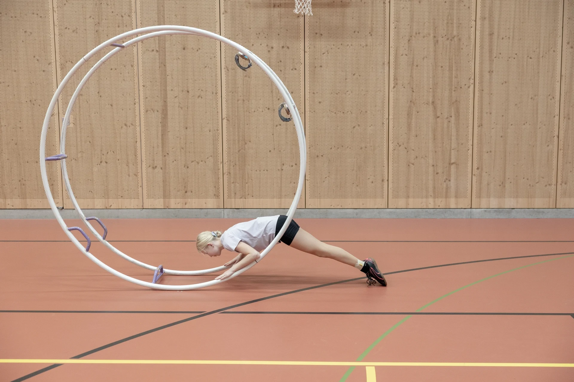 Rhönrad – Schwungsteigernd schaukeln: Schaukelkönigin – Würfelmandala-Style 1.0