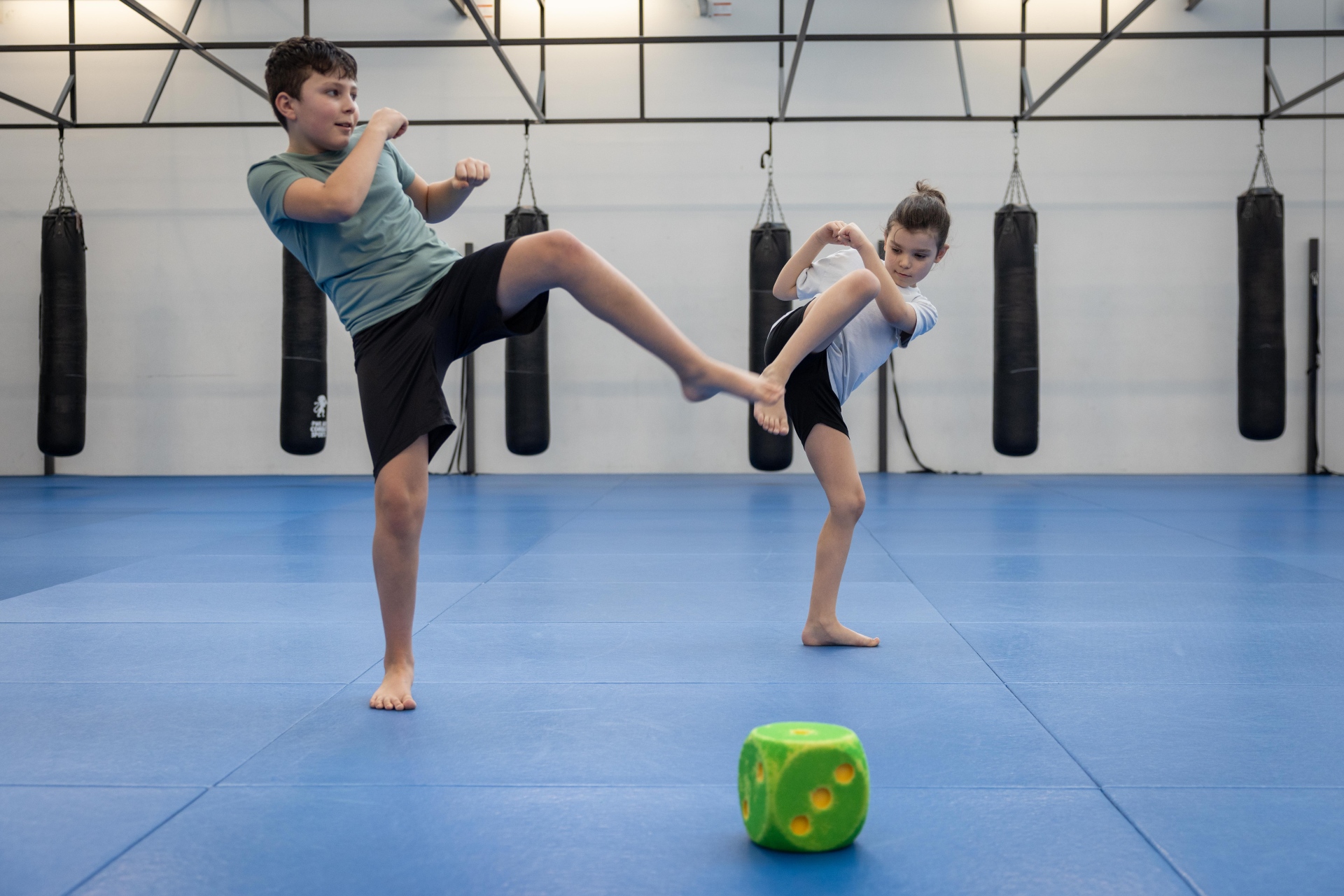 Kickboxing Light – Variantenreich und kontinuierlich boxen und kicken: Kombiwürfel