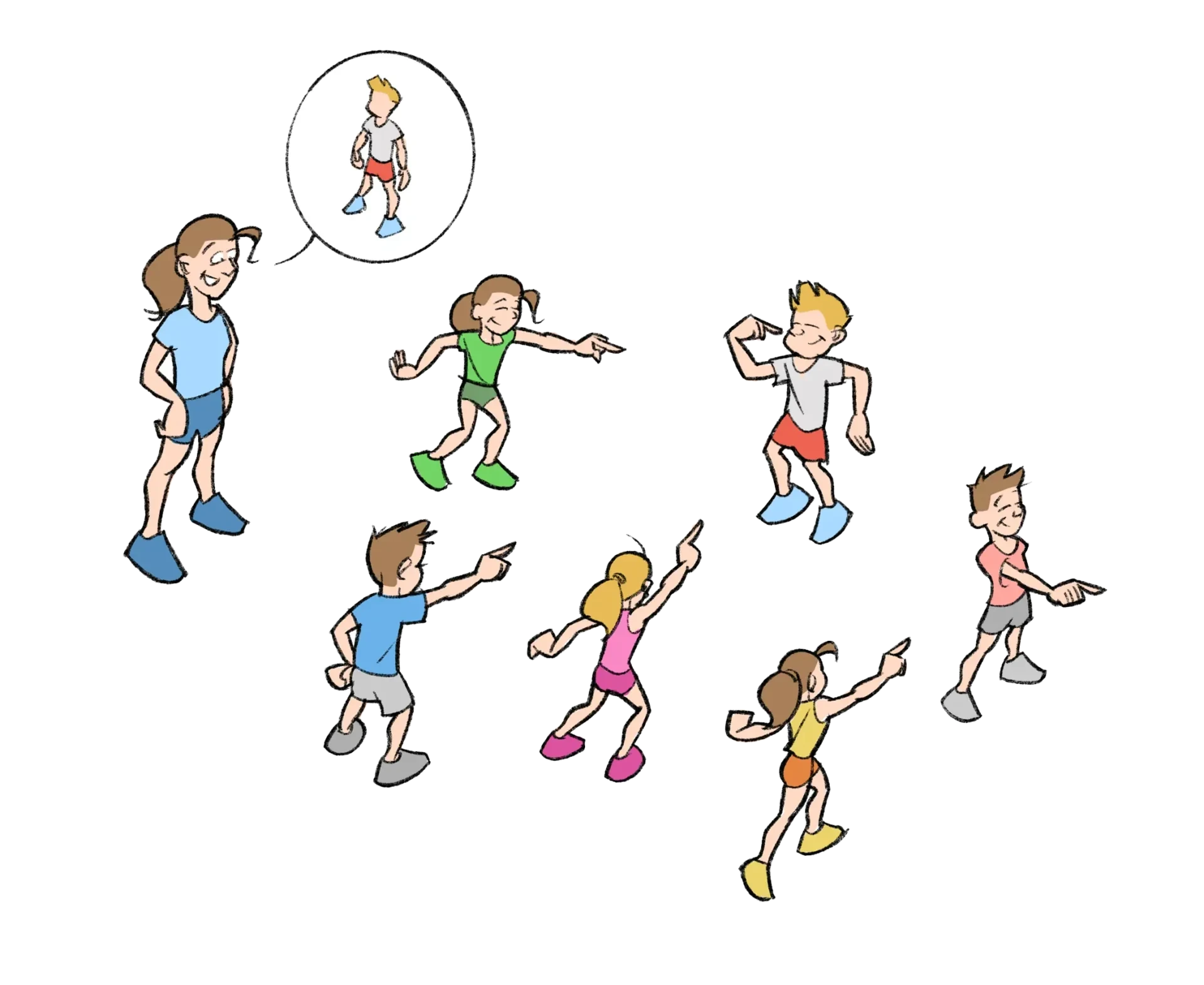 Focalizzare l’attenzione, un gioco da bambini – Good Practice: Esterno ampio – Cercasi…
