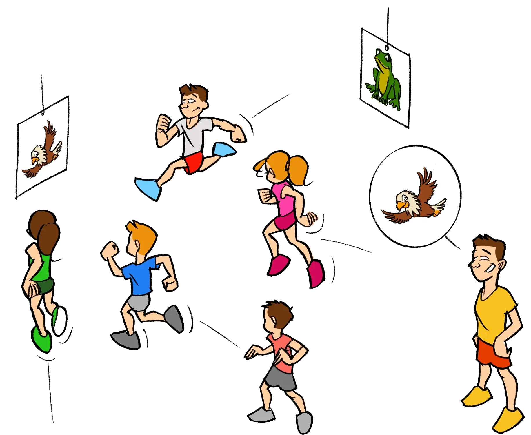 Focalizzare l’attenzione, un gioco da bambini – Good Practice: Esterno ampio – Trova gli amici di Ali