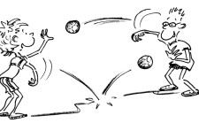 Pallamano – Passare e prendere: Passaggi in coppia