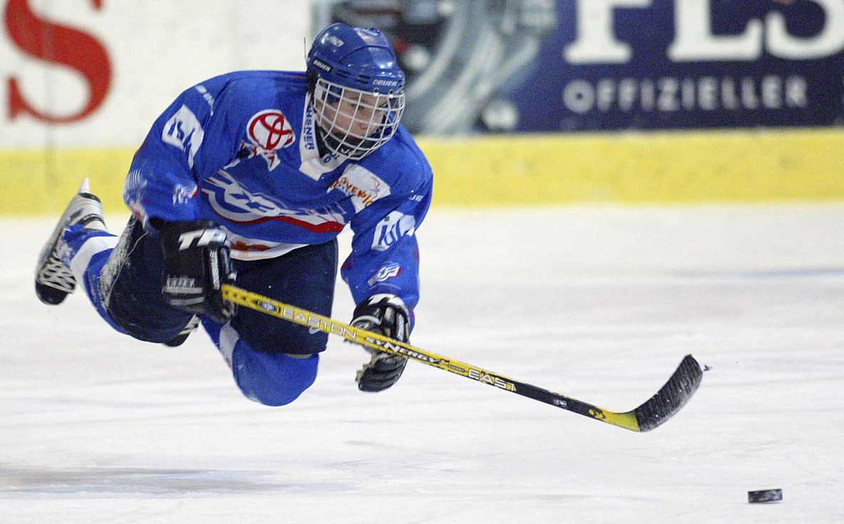 Hockey sur glace Vélocité A près de 50 km/h » mobilesport.ch