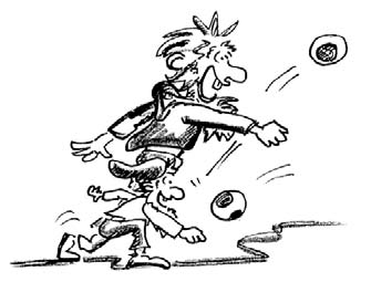 Dribbler Volleyball