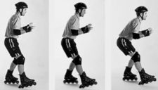 Inline-Skating: Imparare a frenare con esercizi diversi