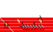 Atletica leggera – Ostacoli: Fenicottero