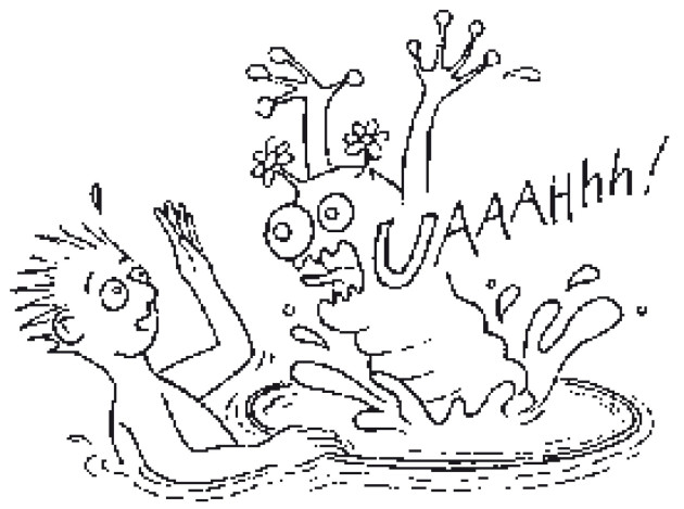 Schwimmen: Badewannen-Ungeheuer