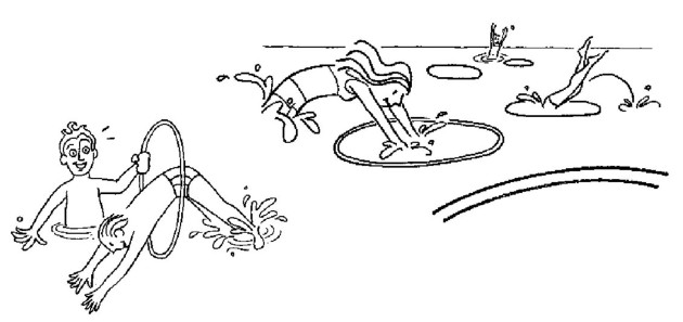 Schwimmen: Delfinsprünge