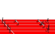 Leichtathletik – Hürden: Herausforderer