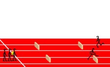 Athlétisme – Haies: Course-poursuite