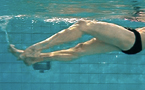 Nuoto – Dorso: Le gambe in primo piano