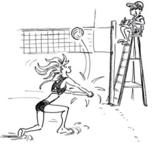 Beachvolleyball: Volleyballtennis