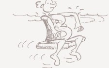 Schwimmen – Brust: Prinzessin auf der Erbse