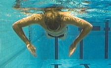 Schwimmen – Brust: Slow-motion