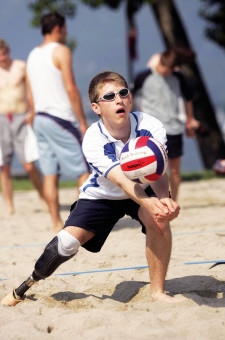 Beach volleyball: Reprendre le service