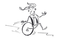 Petits agrès – Cerceaux: Roue libre