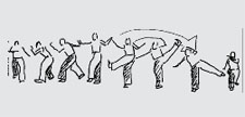 Capoeira escolar – All’attacco: Queixada