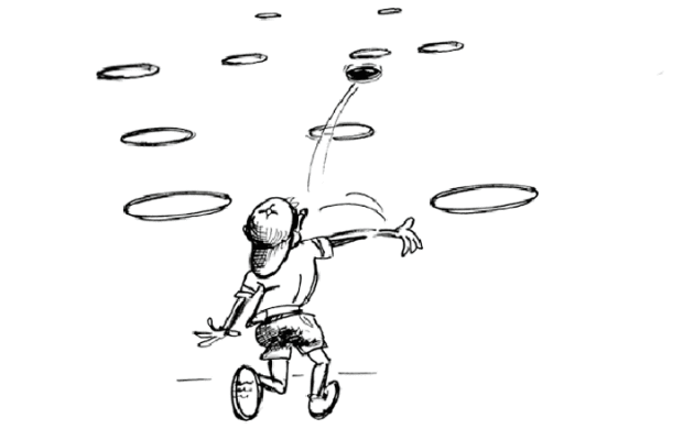 Polysportives Outdoortraining – Park: Frisbee-Highscore