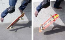 Skateboard: «Kickflip»