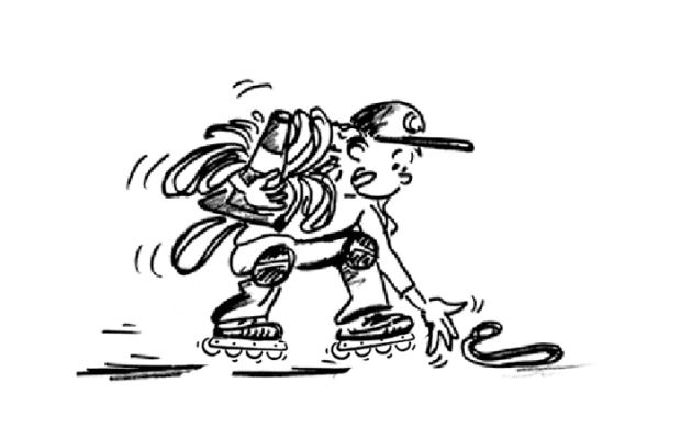 Polysportives Outdoortraining – Inline: Putzequipe