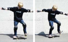 Skateboard: «Wheelie»