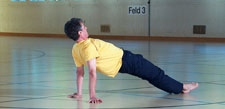 Capoeira escolar – Vorbereitung: Muskelkorsett